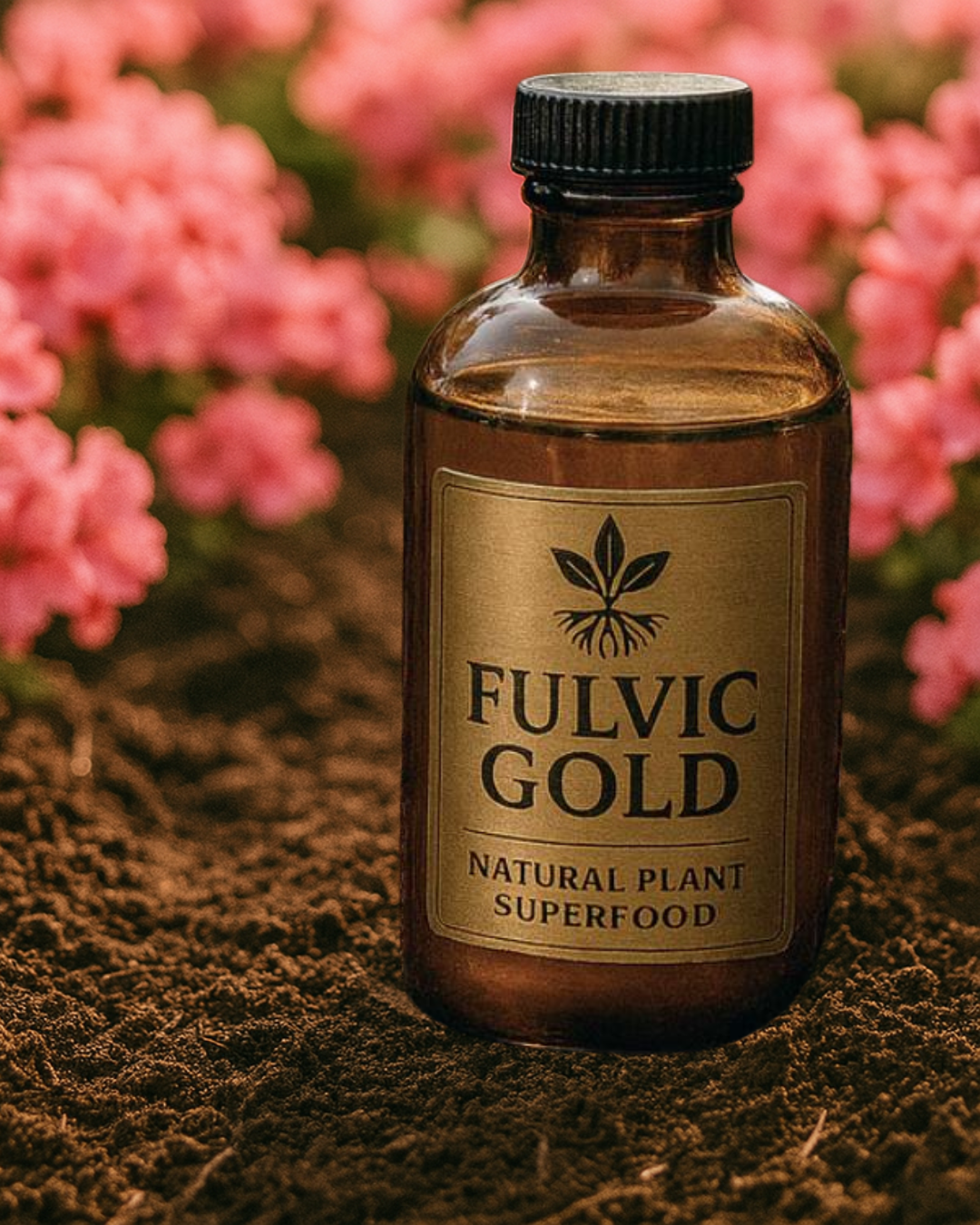 Fulvic Gold: Natural Lawn & Plant Superfood (1 Litre)